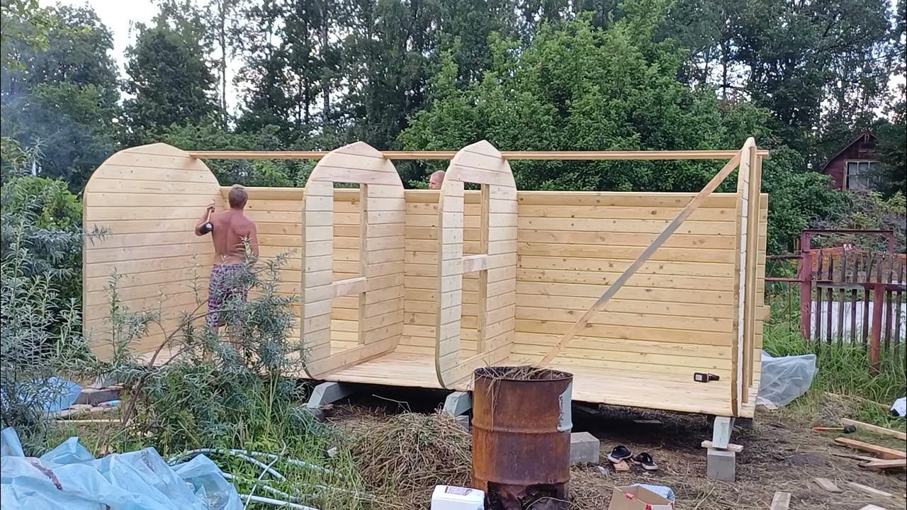 Баня бочка своими руками: реально ли собрать самому
